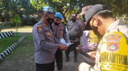 Kasi Propam Polres Lombok Utara Gelar Gaktiplin Bagi Anggota Polsek Gangga, Ini Harapannya